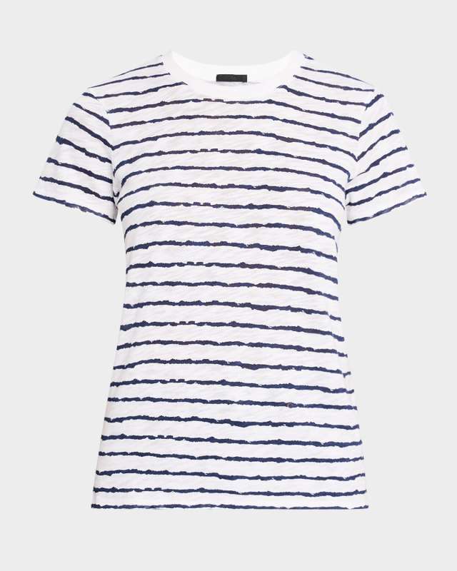 Schoolboy Dyed Cotton Crewneck T-Shirt